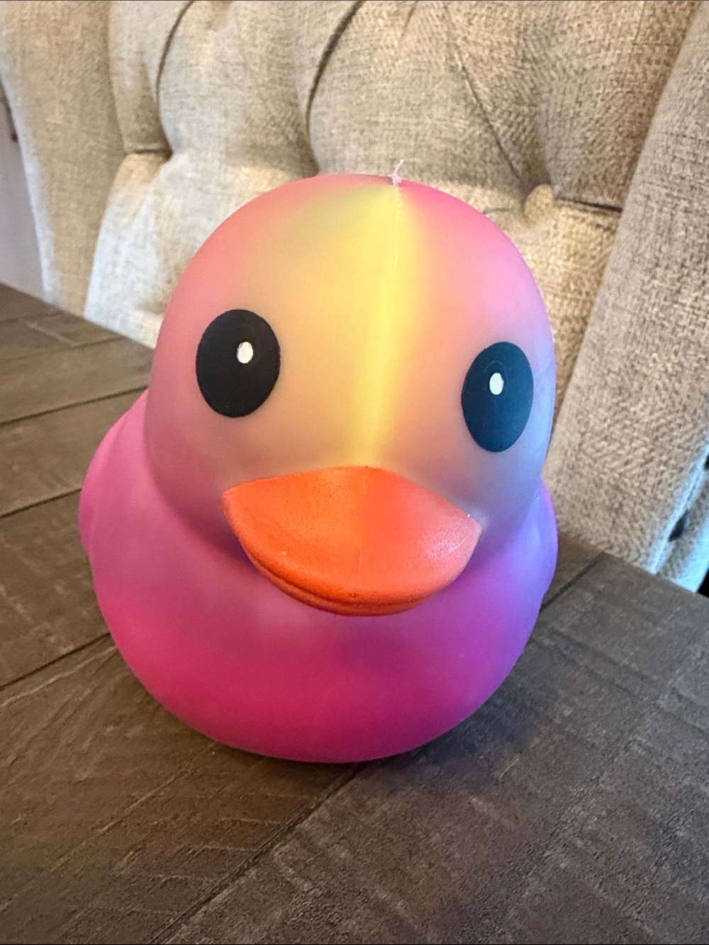 Squeeezy Jumbo Tie Dye Duck